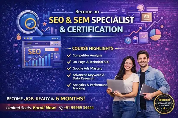 SEO & SEM Specialist Certification